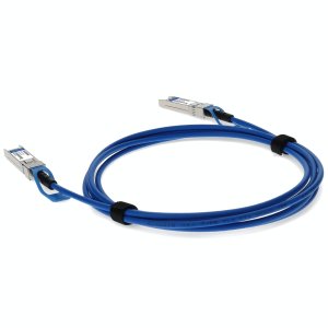 MSA and TAA Compliant 10GBase-CU SFP+ Direct Attach Cable (Passive Twinax, Blue, 5m)