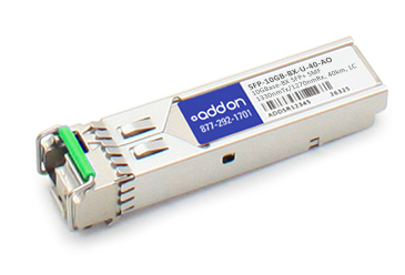 AddOn Networks SFP-10GB-BX-U-40-AO network transceiver module Fiber optic 10000 Mbit/s SFP+