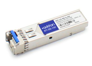 AddOn Networks SFP-1G-BX-U-AO network transceiver module Fiber optic 1000 Mbit/s