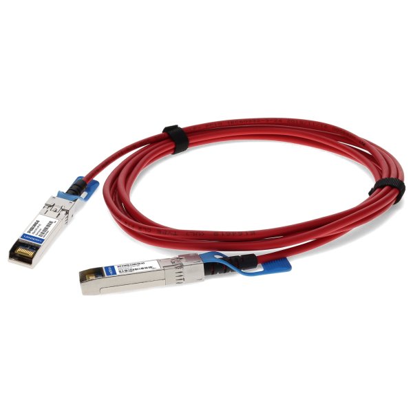 AddOn Networks SFP-H10GB-CU4M-RD-AO InfiniBand/fibre optic cable 4 m SFP+ Red