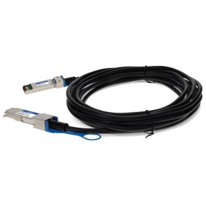 AddOn Networks SOLRQSF1SFP281-5M-AO InfiniBand/fibre optic cable 1.5 m QSFP28 SFP28 Black