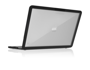 STM DUX for Apple MacBook Pro 13" 2019-2020, transparent/black