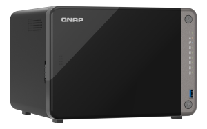 QNAP TS-AI642-8G NAS/storage server Tower Ethernet LAN Black Cortex-A76