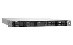 QNAP TS-h1090FU NAS Rack (1U) Ethernet LAN Black, Grey 7302P