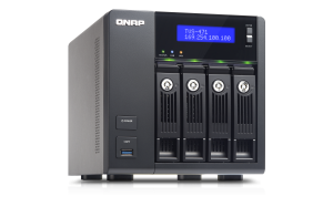 QNAP TVS-471 NAS Tower Intel® Core™ i3 i3-4150 4 GB DDR3 QNAP Turbo System Black