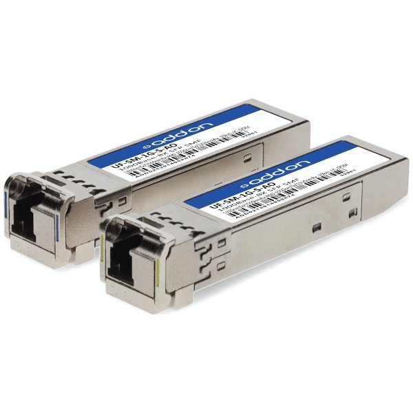 AddOn Networks UF-SM-1G-S-AO network transceiver module Fiber optic 1000 Mbit/s SFP