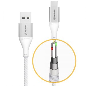 ALOGIC ULCA203-SLV USB cable USB 2.0 3 m USB A USB C Silver