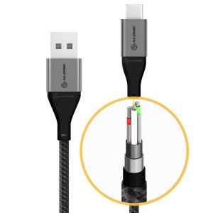 ALOGIC ULCA2030-SGR USB cable USB 2.0 0.3 m USB A USB C Grey