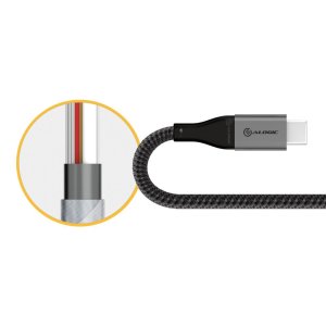 ALOGIC ULCA2030-SGR USB cable USB 2.0 0.3 m USB A USB C Grey