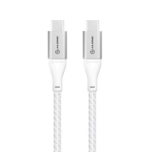 ALOGIC Super Ultra USB 2.0 USB-C to USB-C Cable - 5A/480Mbps - Silver - 1.5m