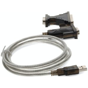 AddOn Networks USB2DB25 serial cable Silver 1.52 m USB Type-A D-sub (DB-25)