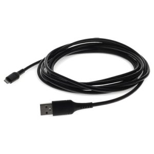 AddOn Networks USB2LGT1MB lightning cable 1 m Black