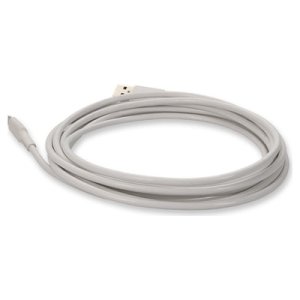 AddOn Networks USB2LGT2MW lightning cable 2 m White