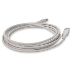 AddOn Networks USB2LGT2MW lightning cable 2 m White