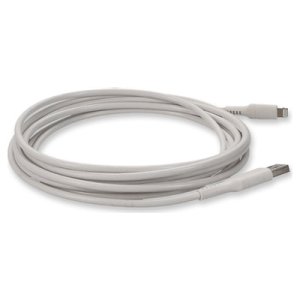 AddOn Networks USB2LGT2MW lightning cable 2 m White