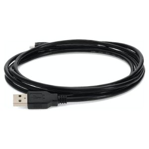 AddOn Networks USB2MICROUSB1 USB cable USB 2.0 0.3 m USB A Micro-USB B Black