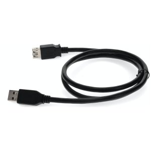 AddOn Networks USB3EXTAA6-AO USB cable USB 3.2 Gen 1 (3.1 Gen 1) 1.83 m USB A Black