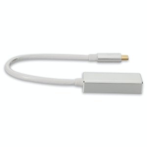 AddOn Networks USBC2DPMFAL-AA video cable adapter 0.2 m USB Type-C DisplayPort Aluminium