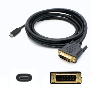 AddOn Networks USBC2DVIDMM6F-AO USB graphics adapter Black