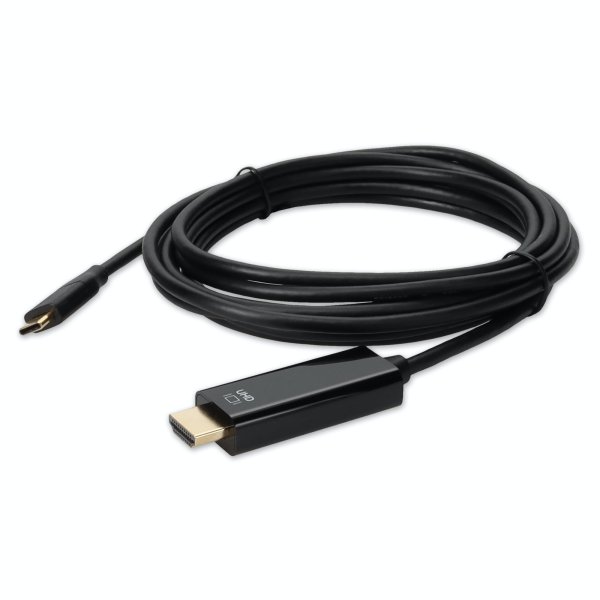 AddOn Networks USBC2H4MM60HZ-AA video cable adapter 1.8 m USB Type-C HDMI Black