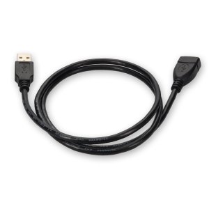 AddOn Networks USBEXTAA5MF USB cable USB 2.0 1.52 m USB A Black