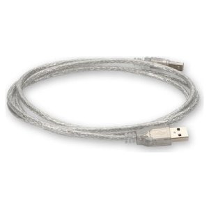 AddOn Networks USBEXTAB6CLR USB cable USB 2.0 1.83 m USB A USB B Transparent