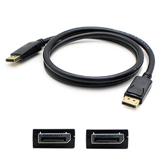 AddOn Networks VN567AA-AO-5PK DisplayPort cable 1.82 m Black