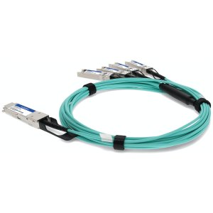 AddOn Networks X4AOCBL15-AO InfiniBand/fibre optic cable 15 m QSFP+ 4xSFP+ Aqua colour