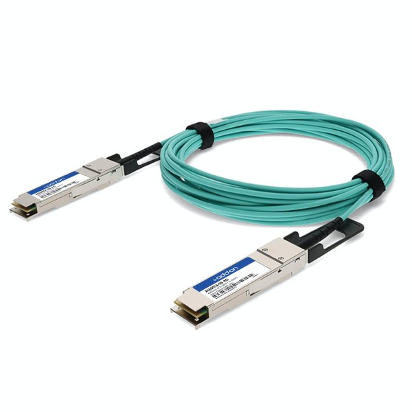 AddOn Networks X66005A-R6-AO InfiniBand/fibre optic cable 15 m QSFP+ AOC Aqua colour