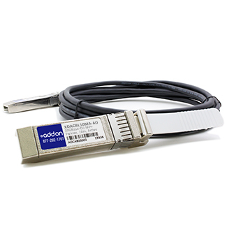 AddOn Networks 10m, SFP+ InfiniBand/fibre optic cable SFP+ Black