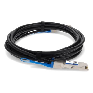 Intel XLDACBL1MA Compatible 40GBase-CU QSFP+ to QSFP+ Direct Attach Cable (Active Twinax, 1m)