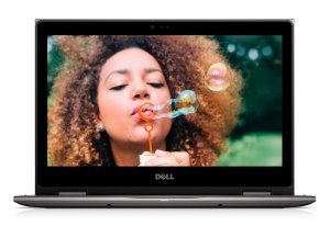 DELL Inspiron 5378 Intel® Core™ i3 i3-7100U Hybrid (2-in-1) 33.8 cm (13.3″) Touchscreen Full HD 4 GB DDR4-SDRAM 128 GB SSD Windows 10 Black, Grey