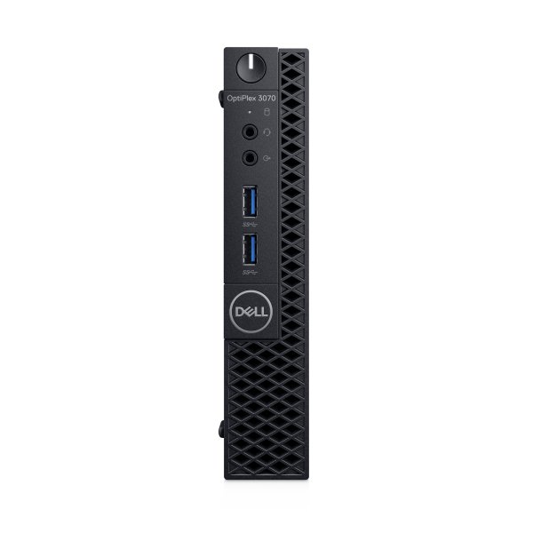 DELL OptiPlex 3070 Intel® Core™ i3 i3-9100T 4 GB DDR4-SDRAM 500 GB HDD Windows 10 Pro MFF Mini PC Black