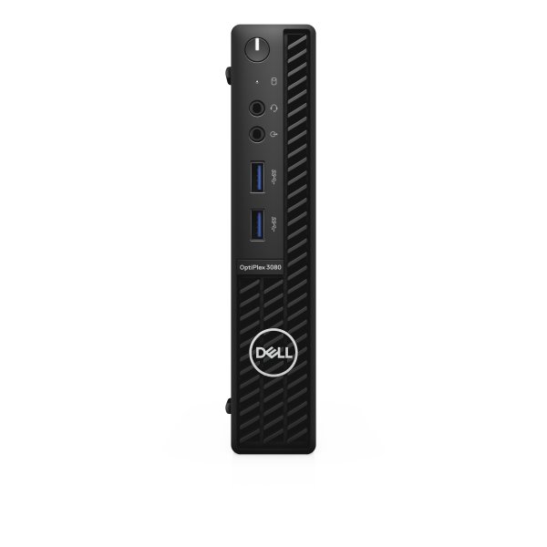 DELL OptiPlex 3080 Intel® Core™ i3 i3-10105T 8 GB DDR4-SDRAM 256 GB SSD Windows 10 Pro MFF Mini PC Black