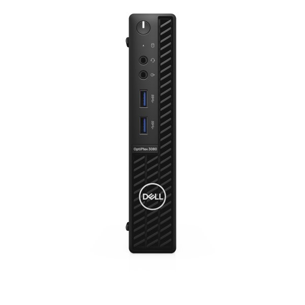 DELL OptiPlex 3080 Intel® Core™ i5 i5-10500T 8 GB DDR4-SDRAM 256 GB SSD Windows 10 Pro MFF Mini PC Black