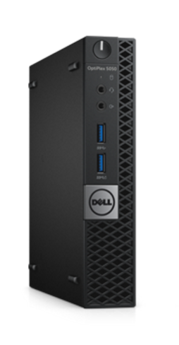 DELL OptiPlex 5050 Intel® Core™ i5 i5-7500T 8 GB DDR4-SDRAM 500 GB HDD Windows 10 Pro Mini PC Black