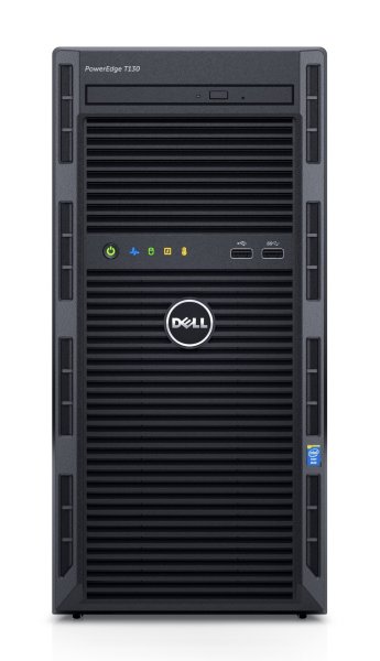 Intel Xeon E3-1220v5 (8M Cache, 3.00 GHz), Chassis 4x 3.5", 8GB DDR4 2133MHz, 2x 1TB, DVD+/-RW, DualPort Gigabit Ethernet, iDRAC8