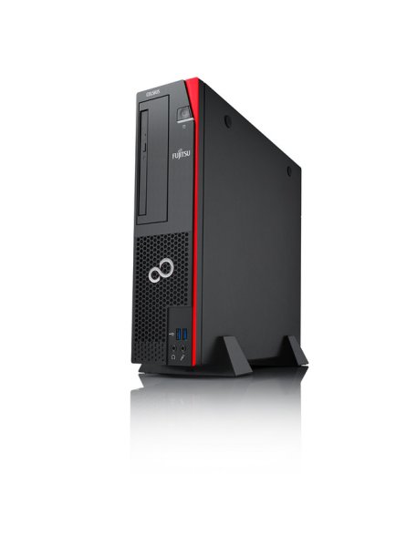 Fujitsu CELSIUS J550/2 Intel® Core™ i7 i7-7700 8 GB DDR4-SDRAM 256 GB SSD NVIDIA® Quadro® P1000 Windows 10 Pro SFF PC Black, Red