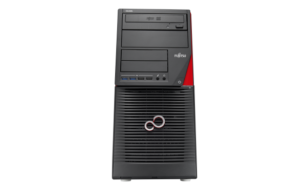 Fujitsu CELSIUS W550 Intel® Core™ i5 i5-6500 8 GB DDR4-SDRAM 256 GB SSD Windows 10 Pro Desktop Workstation Black, Red