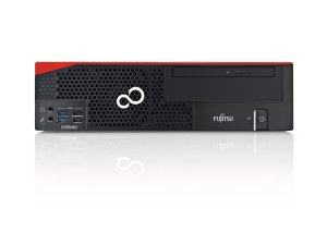 Fujitsu ESPRIMO D556/2/E85+ Intel® Core™ i7 i7-7700 8 GB DDR4-SDRAM 256 GB SSD Windows 10 Pro Desktop PC Black, Red