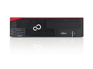 Fujitsu ESPRIMO D556/2/E85+ Intel® Core™ i5 i5-7400 8 GB DDR4-SDRAM 1 TB HDD Windows 10 Pro Desktop PC Black, Red