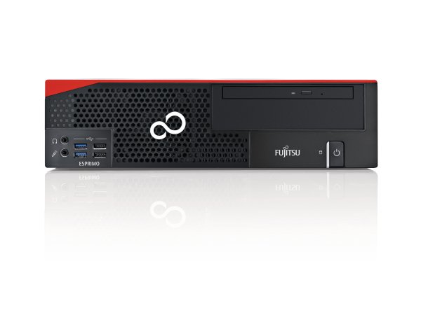 Fujitsu ESPRIMO D556/2/E85+ Intel® Core™ i7 i7-7700 8 GB DDR4-SDRAM 512 GB SSD Windows 10 Pro Desktop PC Black, Red