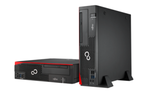 Fujitsu ESPRIMO D556/E85+ Intel® Core™ i7 i7-6700 16 GB DDR4-SDRAM 1 TB HDD Windows 10 Pro SFF PC Black, Red