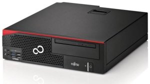 Fujitsu ESPRIMO D757/E90+ Intel Pentium G G4400 4 GB DDR4-SDRAM 500 GB HDD Windows 10 Pro Desktop PC Black, Red