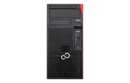 Fujitsu ESPRIMO P758/E94+ Intel® Core™ i3 i3-8100 8 GB DDR4-SDRAM 256 GB SSD Windows 10 Pro Micro Tower PC Black, Red