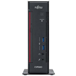 Fujitsu ESPRIMO Q556/2 Intel® Core™ i7 16 GB DDR4-SDRAM 256 GB SSD Windows 10 Pro Mini PC Black