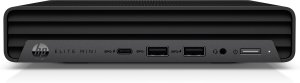 HP Elite 800 G9 Intel® Core™ i5 i5-12500T 8 GB DDR5-SDRAM 256 GB SSD Windows 11 Pro Mini PC Black